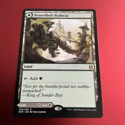 MTG 1x Branchloft Boulderloft Pathway Zendikar Rising Magic Gathering x1 NM - Image 2