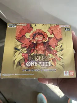 One Piece Card Game Premium Booster Box PRB-01 English New Sealed - Image 1