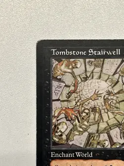 MTG  Tombstone Stairwell Mirage Rare Heavy Play  - Image 7