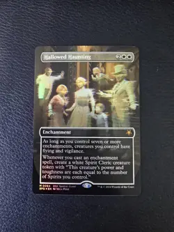 Hallowed Haunting (Borderless) Special Guests Foil MTG NM Magic Card - Image 1