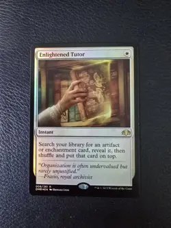 Enlightened Tutor Dominaria Remastered Foil MTG NM Magic Card - Image 1
