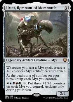 MTG Urtet, Remnant of Memnarch - Phyrexia: All Will Be One (ONC) Rare NM #28 - Image 1