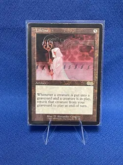 MTG 1998 Magic The Gathering Urza's Saga #299 Lifeline Rare LP - Image 1