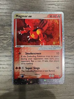 Magmar Ex Ruby & Sapphire Ultra Rare Holo Pokemon TCG Low Play - Image 1
