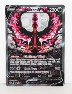 Pokemon - Galarian Moltres V 2021 Chilling Reign #177/198 - Alternate Full Art - Image 1