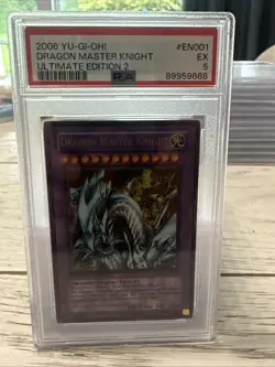 Yugioh - Dragon Master Knight - UE02-EN001 - Ultra Rare - Limited Edition - Image 1
