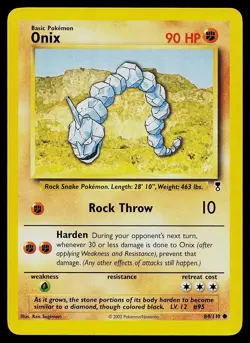 Onix 84/110 - Legendary Collection - Common - Pokemon Card TCG - LP - Image 3