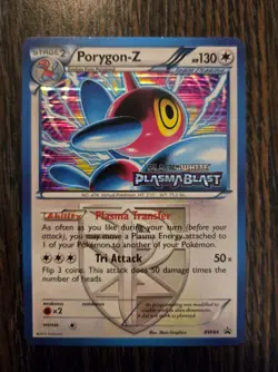 Porygon-Z (Team Plasma) - (Prerelease) BW84 Black & White Holo - Image 4