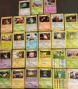 Pokemon Card Lot - (29 Cards Non Holo) Ditto 63-113 + Play doh Creations Lot - Image 2