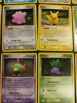 Pokemon Card Lot - (29 Cards Non Holo) Ditto 63-113 + Play doh Creations Lot - Image 4