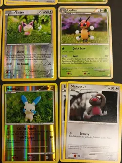 Pokemon Card Lot - (29 Cards Non Holo) Ditto 63-113 + Play doh Creations Lot - Image 5