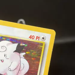 Spanish Clefairy #5 5/102 Base Set Unlimited Holo Vintage WOTC Pokemon Card - MP - Image 3