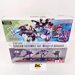 Gundam Card Game Start Deck ST02A Wings of Advance Japan Ver. New Sealed Bandai - Image 1