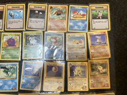 44 cards First Edition LP-NM cards  with pokemon card topps for a special order! - Image 13