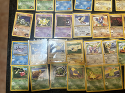 44 cards First Edition LP-NM cards  with pokemon card topps for a special order! - Image 14