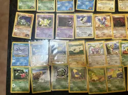 44 cards First Edition LP-NM cards  with pokemon card topps for a special order! - Image 4