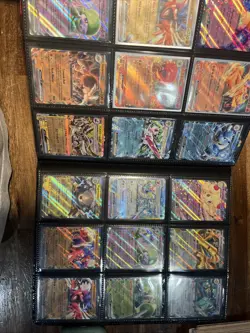 Huge Pokémon Card Binder Collection 180 Cards Mixed, SARS, UR, Slabs And More - Image 11