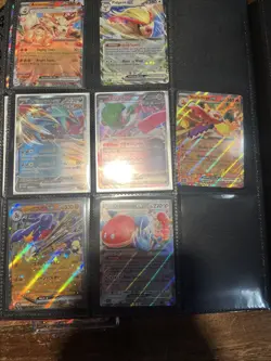 Huge Pokémon Card Binder Collection 180 Cards Mixed, SARS, UR, Slabs And More - Image 12