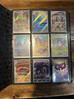 Huge Pokémon Card Binder Collection 180 Cards Mixed, SARS, UR, Slabs And More - Image 14