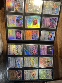 Huge Pokémon Card Binder Collection 180 Cards Mixed, SARS, UR, Slabs And More - Image 7