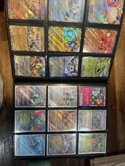 Huge Pokémon Card Binder Collection 180 Cards Mixed, SARS, UR, Slabs And More - Image 8