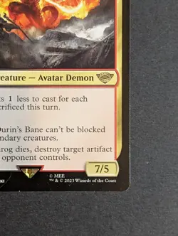 MTG -1x The Balrog Durins Bane - NM - Lord of the Rings: Tales of Middle Earth - Image 4