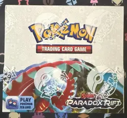 SV Paradox Rift SEALED Booster Box (36 Packs of AUTHENTIC Pokemon Cards) - Image 1