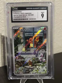 Charmander 051/049 SVG Special Deck Set Japanese Pokemon Card 🇺cgc 9 - Image 1