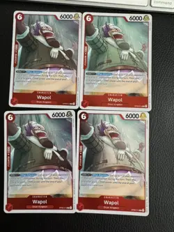 4x - Wapol OP08-014 - Two Legends - One Piece Card Game OP TCG ENG, Playset - Image 2
