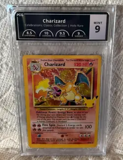 Pokemon Card Charizard 4/102 Celebrations Classic Collection PCG GEM MINT 9!!!!! - Image 3