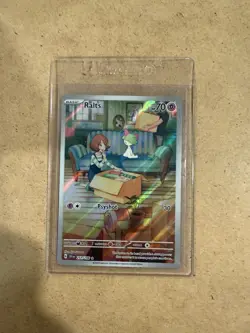 Pokémon TCG Ralts 211/198 Scarlet & Violet Base Holo Illustration Rare Card - Image 3