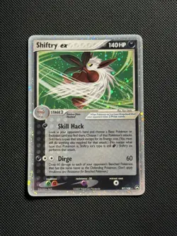 Pokemon Card TCG Shiftry EX 97/108 Power Keepers Holo Rare 2007 Ultra Rare - Image 1