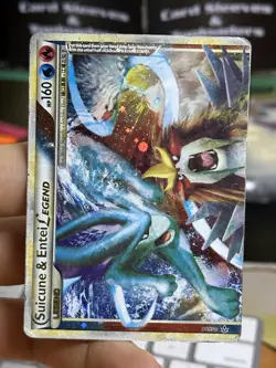 Suicune & Entei Legend 94/95 95/95 Unleashed 2010 Top Bottom Pokémon Card TCG - Image 11