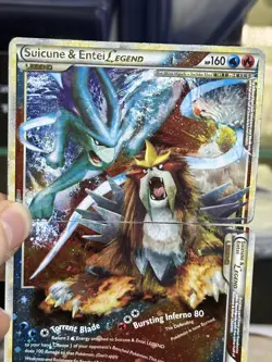 Suicune & Entei Legend 94/95 95/95 Unleashed 2010 Top Bottom Pokémon Card TCG - Image 5