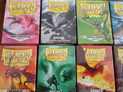 Dragon Shield Matte Standard Card Sleeves Boxes Lot of 16 - Image 10