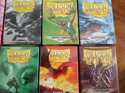 Dragon Shield Matte Standard Card Sleeves Boxes Lot of 16 - Image 11