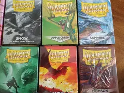 Dragon Shield Matte Standard Card Sleeves Boxes Lot of 16 - Image 5