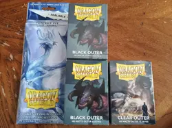 Dragon Shield Matte Standard Card Sleeves Boxes Lot of 16 - Image 6