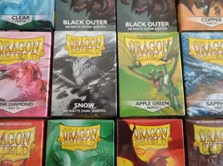 Dragon Shield Matte Standard Card Sleeves Boxes Lot of 16 - Image 7