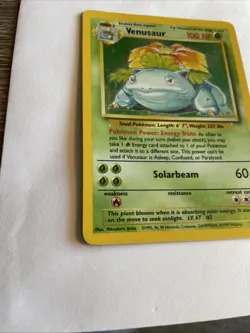 Pokemon Venusaur Base Set Holo Card 15/102 LP Condition - Image 12