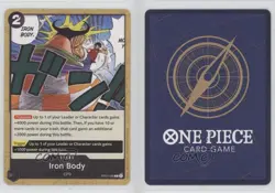 2024 One Piece Card Game: 500 Years in The Future OP07 Iron Body #OP07-095 0nr3 - Image 3
