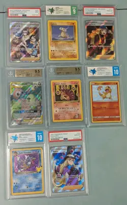 Pokemon TCG Slab Joblot PSA, BGS, TFG Graded Card Bundle Tag Team & 1st Edition! - Image 10