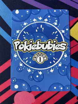 Pokiebubies 1st Edition - Buzzie (Electabuzz) #59 - Derpy Pokémon Fan Art Card - Image 2