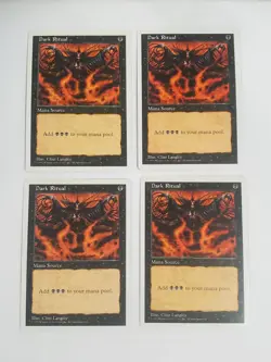 MTG Playset 4x Dark Ritual (5th Edition/Black/C) - BGM - Image 3