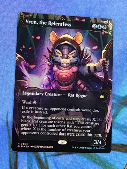 1x RAISED FOIL Vren, the Relentless, NM, Bloomburrow (BLB), Magic Gathering, MtG - Image 7