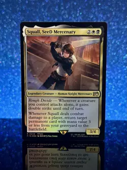 Squall, SeeD Mercenary #243 FIN R (FOIL) - MTG Final Fantasy - Image 1