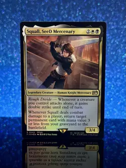 Squall, SeeD Mercenary #243 FIN R (FOIL) - MTG Final Fantasy - Image 3