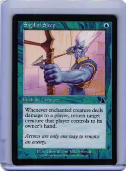 MTG Sigil of Sleep  - Urza's Destiny #46 - Image 3