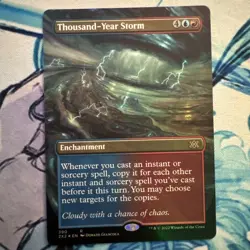Thousand-Year Storm (Borderless Foil) Double Masters Rare 390 2X2 MTG - Image 3
