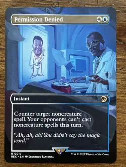 Permission Denied (Borderless)   Jurassic World Collection NM Regular - Image 1